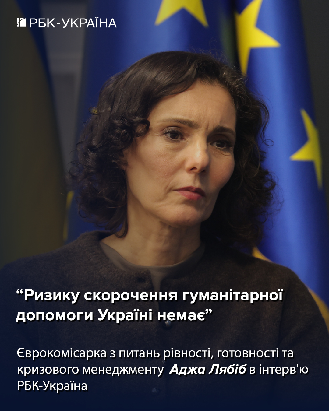 Ми дали світло 9 млн українців, але не замінимо США: інтерв'ю єврокомісарки Лябіб